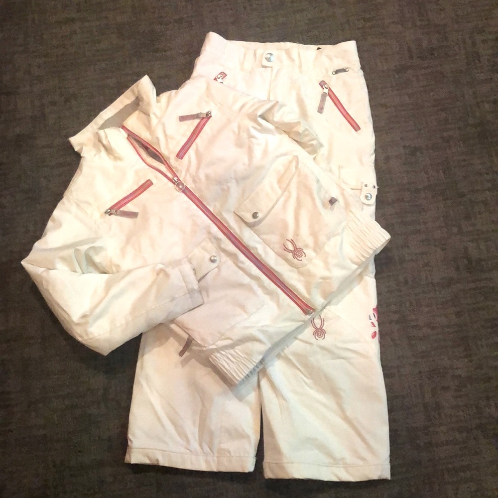 Girls Spyder Ski Jacket and Paints Set